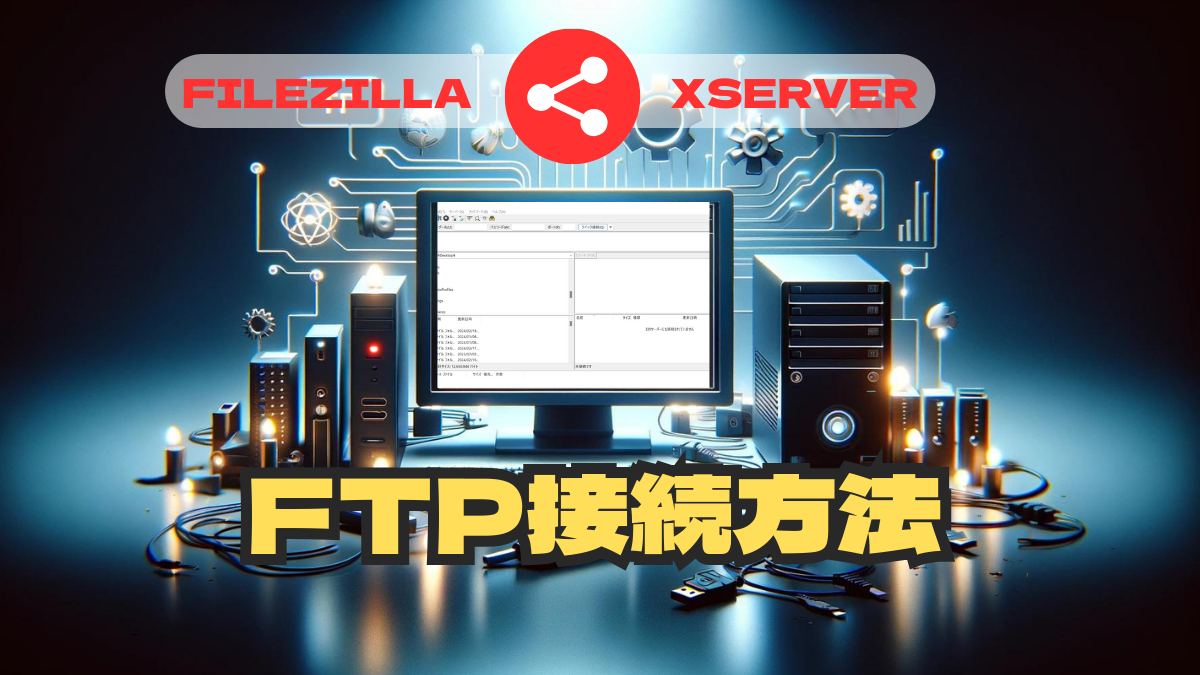 XserverにFTPソフトで接続する方法