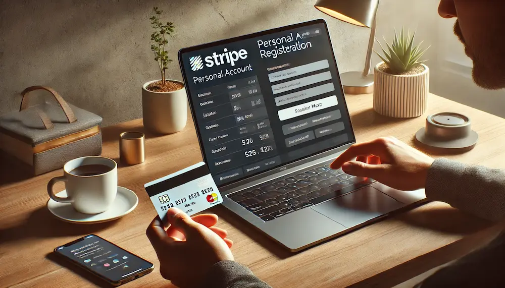Stripeの個人アカウントを登録